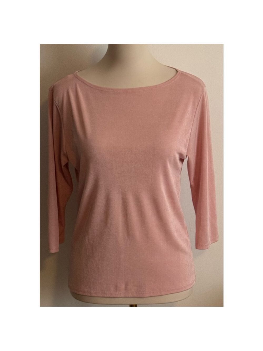 Women's Jacqueline Ferrar Pink Long Sleeve Tee Standard S